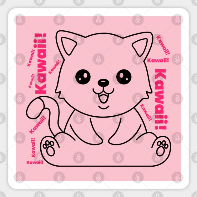 Kawaii! Design Magnet by PANGANDOY